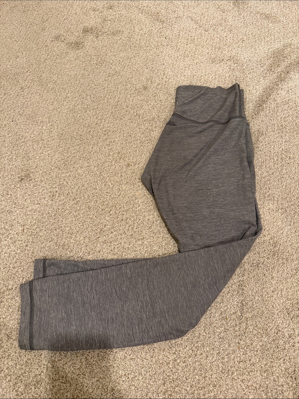 lululemon athletica Gray High-Waist Leggings